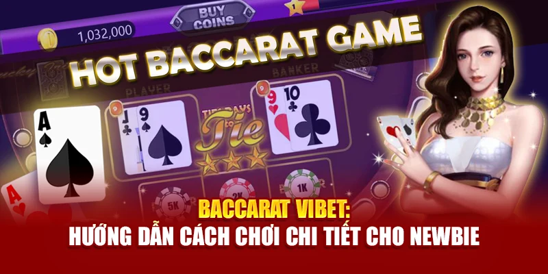 Baccarat Vibet: Hướng Dẫn Cách Chơi Chi Tiết Cho Newbie