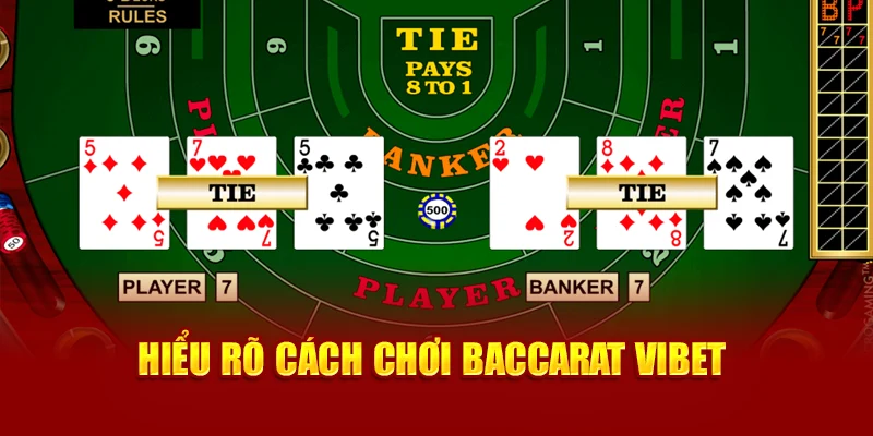 Hiểu rõ cách chơi Baccarat Vibet