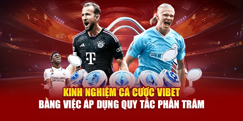 Kinh nghiệm cá cược Vibet bằng việc áp dụng quy tắc phần trăm