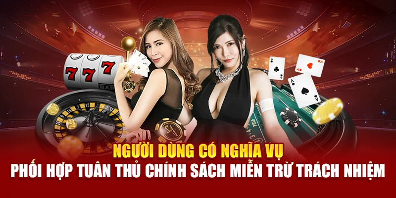 Người dùng có nghĩa vụ phối hợp tuân thủ chính sách miễn trừ trách nhiệm