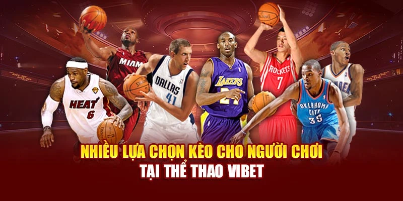 Nhiều lựa chọn kèo cho người chơi tại thể thao Vibet